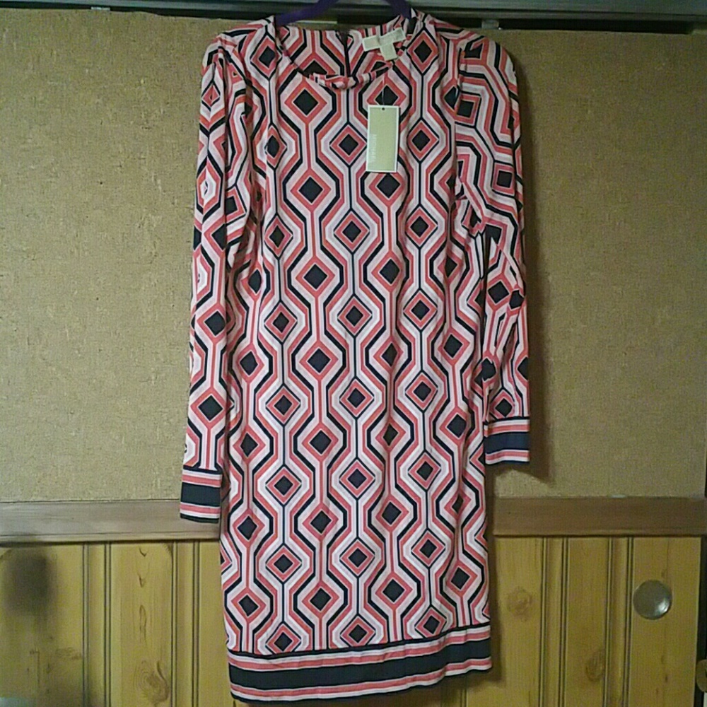 Geometric  MK Dress (NWT)